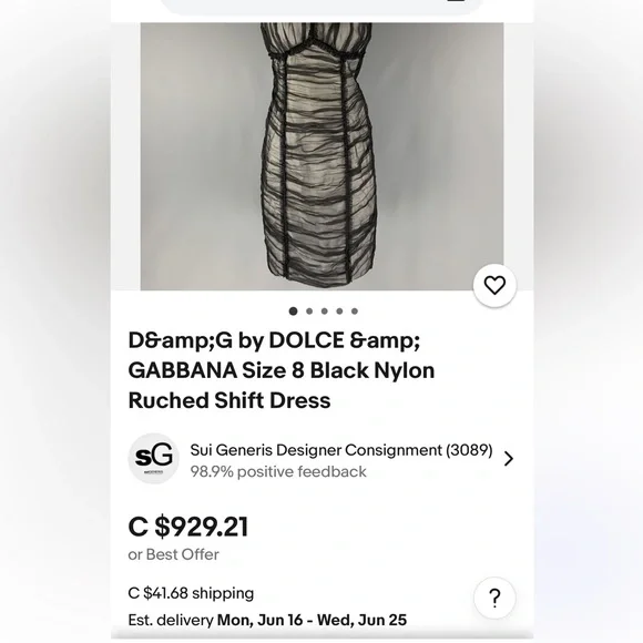 D&G dress - Picture 8 of 8